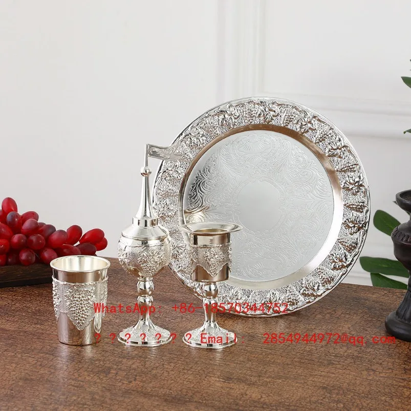 

2026 Retro Light Luxury Wine Set, Beautifully Decorated Gifts, Court Style