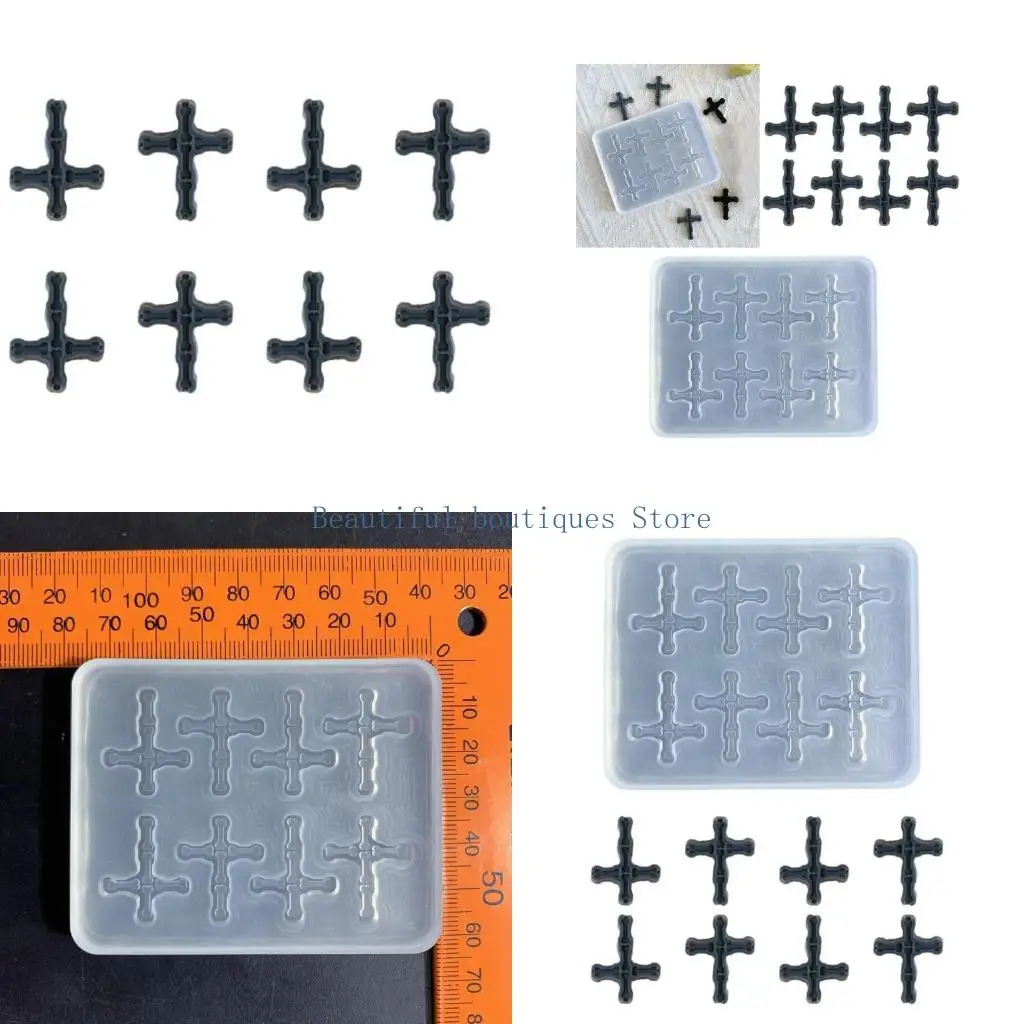 U4LF Quicksand Filling Materials Resin Mould Silicone Hollow Shaker Fillers Mould Jewelry Making Mold for Epoxy Casting Craft