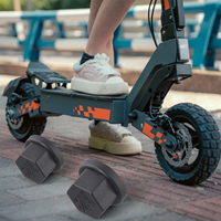 2pc Scooter Rocker Handle Shaft Nut Plastic Nut Stopper Left Right Decorative Covers For Kukirin For G2 Master E-Scooter Accesso