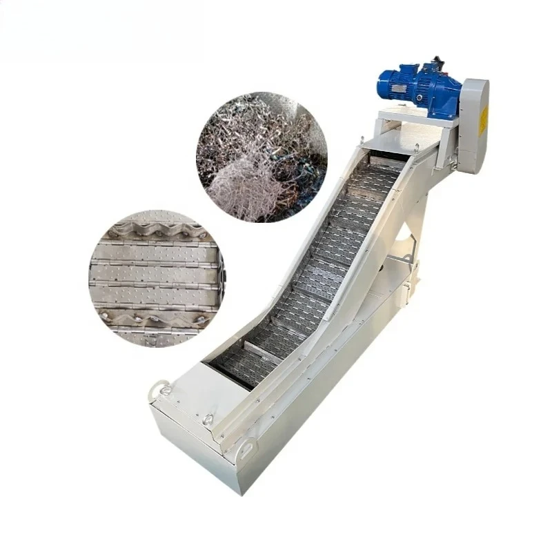 High Quality Cnc Chain Plate  Chip Conveyor Iron Filings Conveyor