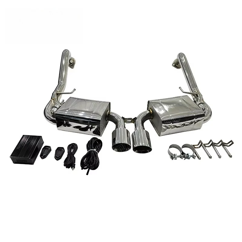 High Performance Racing Catback Exhaust for  718 Boxster/Cayman - 304 Stainless Steel Sport Exhaust System