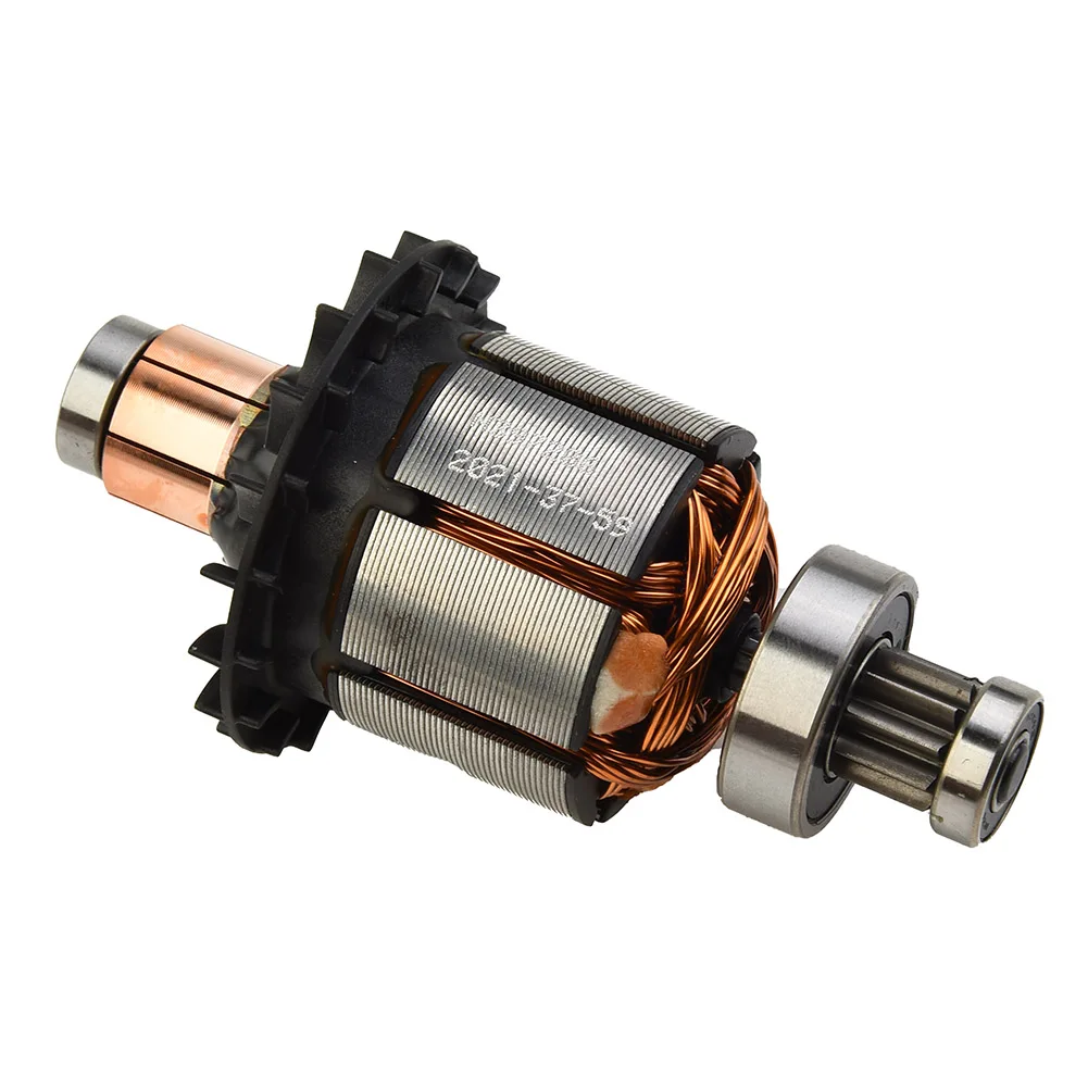 For DCH143 DCH363 DCH364 DCD931 DCD936 DCD940 DCD945 DCD980 Motor Armature 2 Piece Set Reliable Stable DCD7330