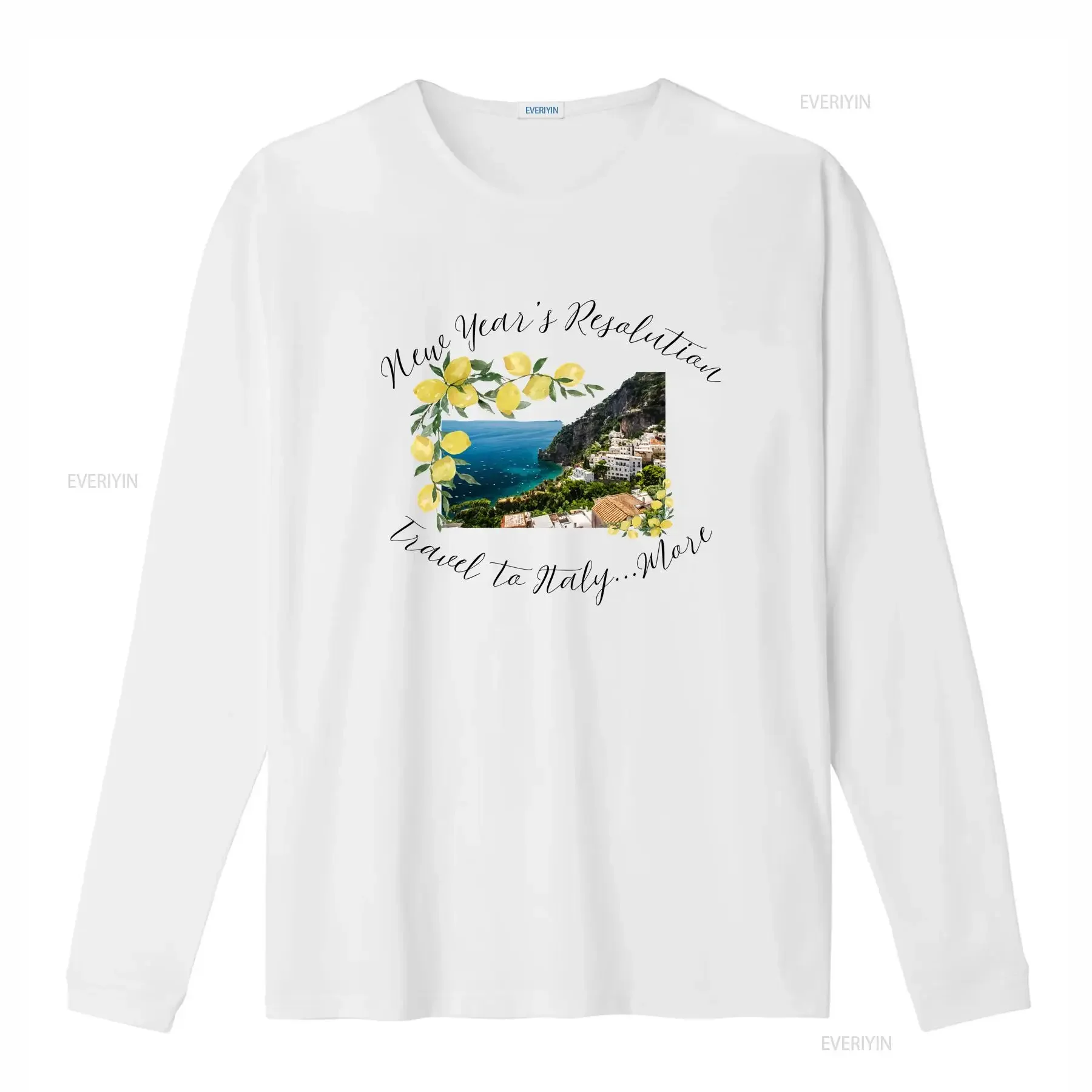 New Year's Resolution Italy shirt l Travel 2025 shirts gift is calling Amalfi CoasT T Positano vintage Washed Stylish Casual