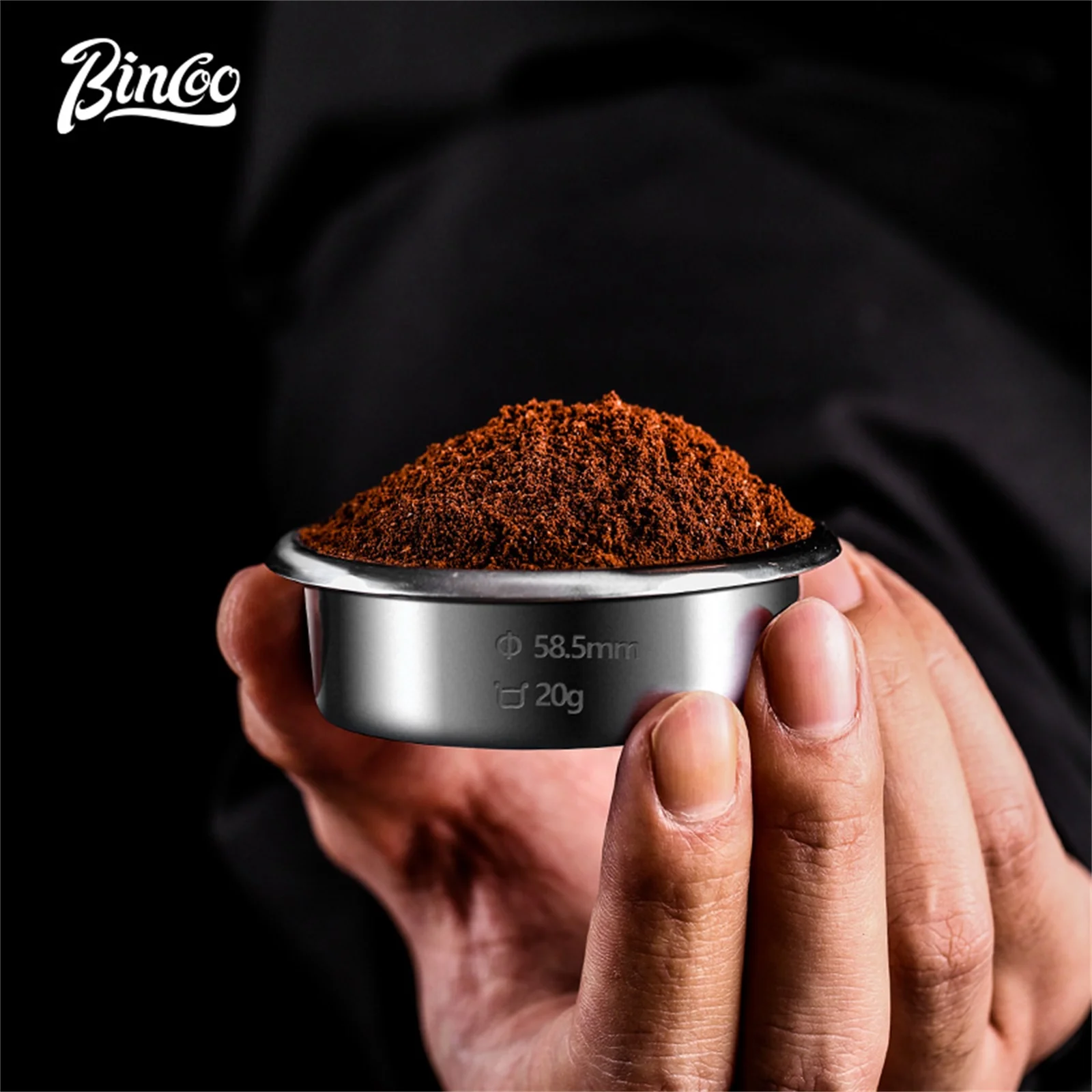 BINCOO Coffee Espresso Filter Basket Precision 51/58.5mm Coffee Machine Handle High Extraction Powder Bowl Portafilter 16/18/20g - Image 5
