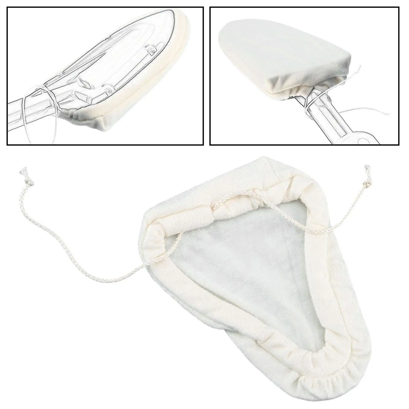 

Железный тканевый чехол, портативный, компактный, универсальный, маленький, железный, с хлопковым рукавом, миниатюрный защитный чехол для глажки для PX1360-1367