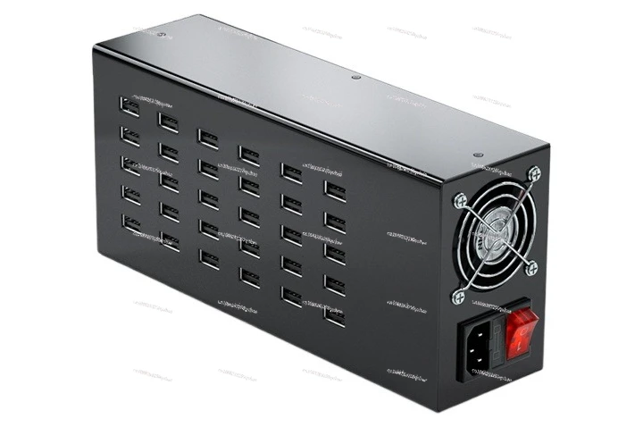 

Многопортовое зарядное устройство USB, пористая розетка, удлиненный длинный разделенный провод, мощный многофункциональный источник питания 10/20