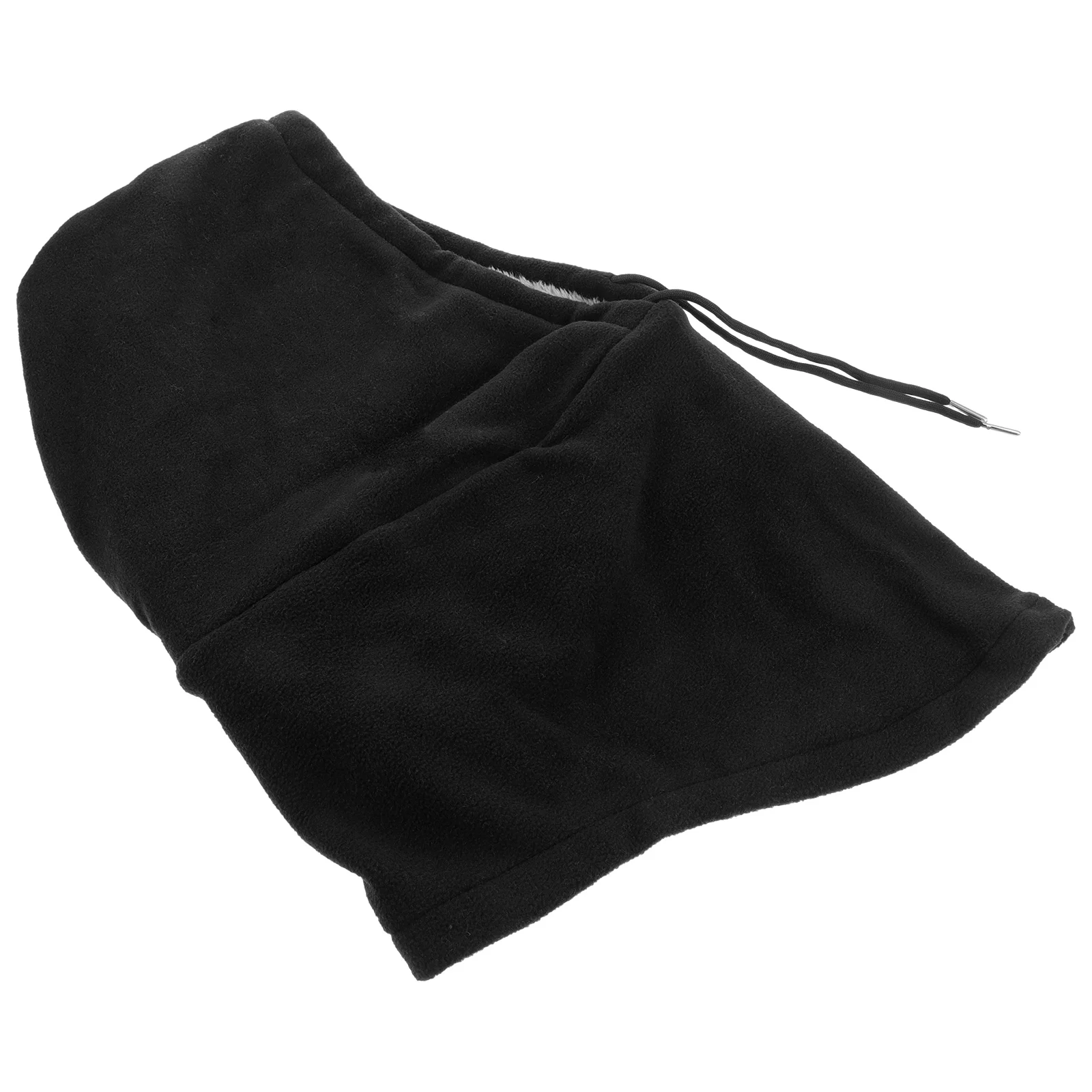 

Winter Thermal Face Mask for Riding Outdoor Black Motorcycle Velvet Cover Long Practical Head Cover Neck Warm Headwear