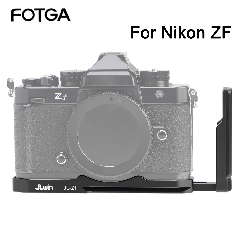 

FOTGA L Shape For Nikon ZF Camera Vertical Shooting Plate For DJI Ronin Mini RS3 Bracket Plate Baseplate Quick Release Tripod