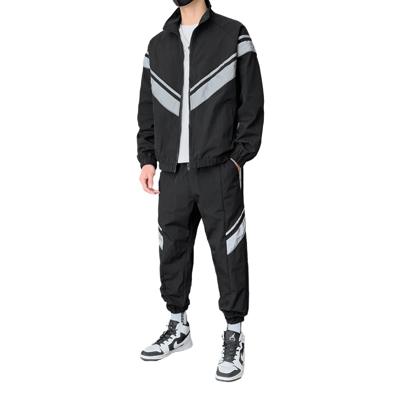 Men Tracksuit 2023 Clothes 2 Pcs Set Jackets and Pants Set Man Hip Hop Streetwear Clothing Jogging Suit Men Sweatsuit