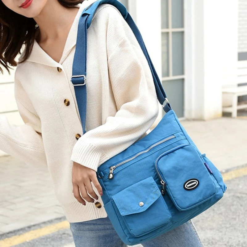 Fashion High Quality Handbag Female CrossBody Bag Women Shoulder Bag Ladies Messenger Bag Nylon Waterproof Lady Purse