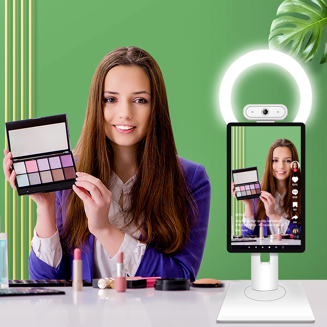 

Facebook Vertical Interactive Screen Livestreaming Encoder Video Livestream Switcher Thiet Bi Livestream