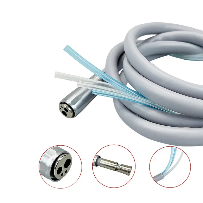 Dental 4 Types Handpiece Hose Tube  Dental Scaler Detachable Cable Tube Ultrasonic Scaler Cable Water Hose Spare Tubing