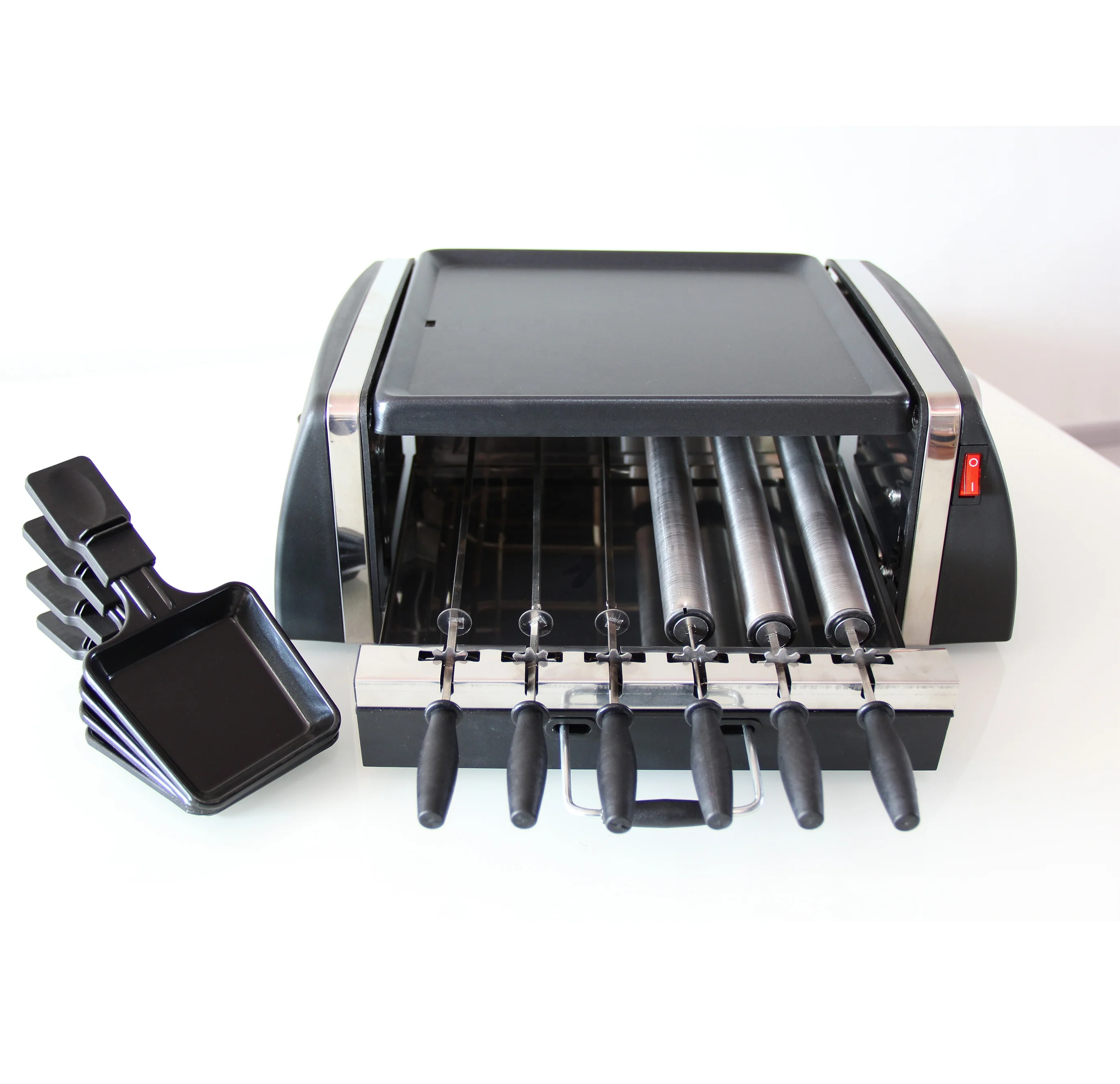 Portable Aluminum Smokeless Electric Korean BBQ Grill Temperature Control Easy‑Clean for Chicken Cooking