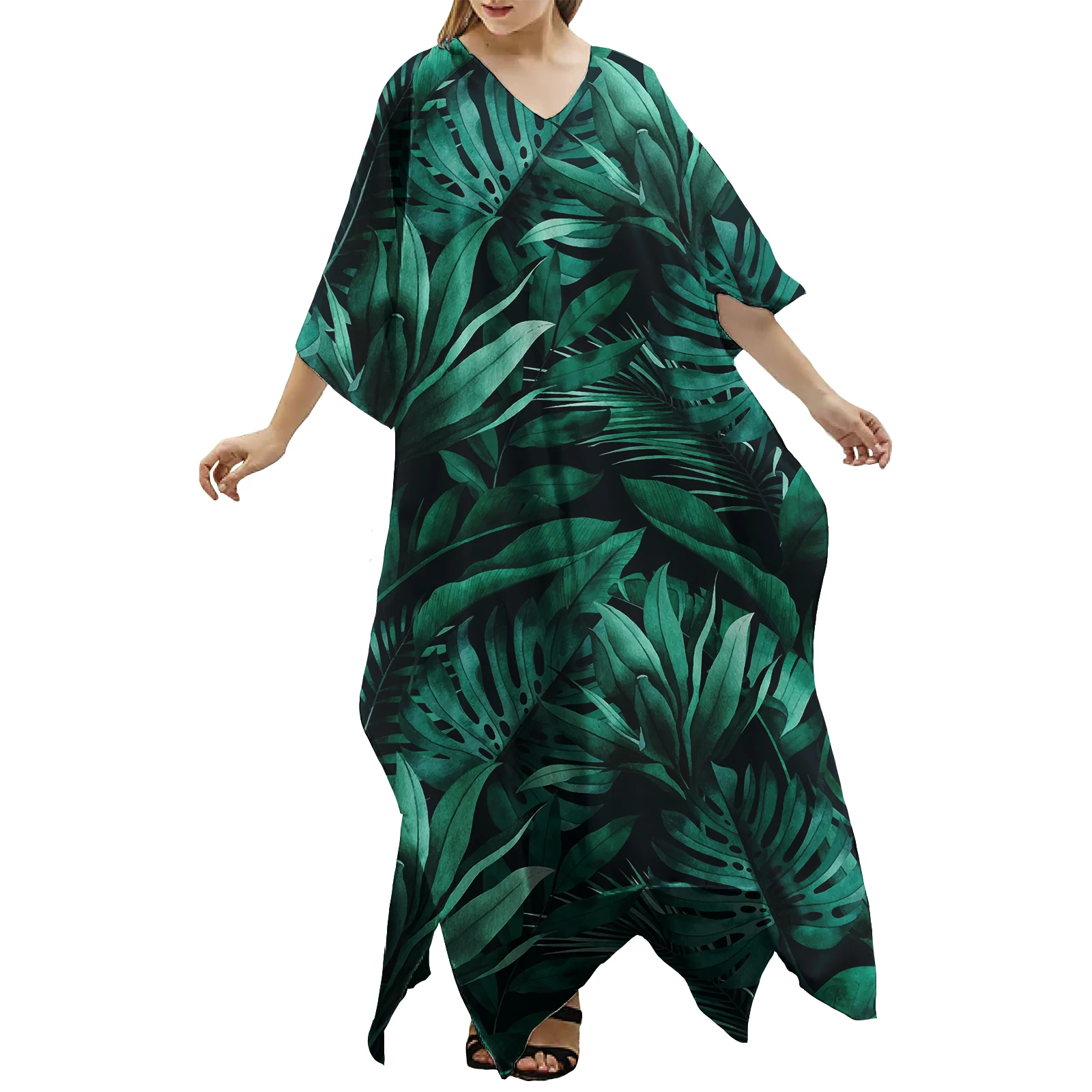 Samoan Puletasi Eleganckie sukienki Island Maxi Sukienka wakacyjna Polinezyjskie plemienne sukienki Kaftan Niestandardowe ubrania damskie Plus Size