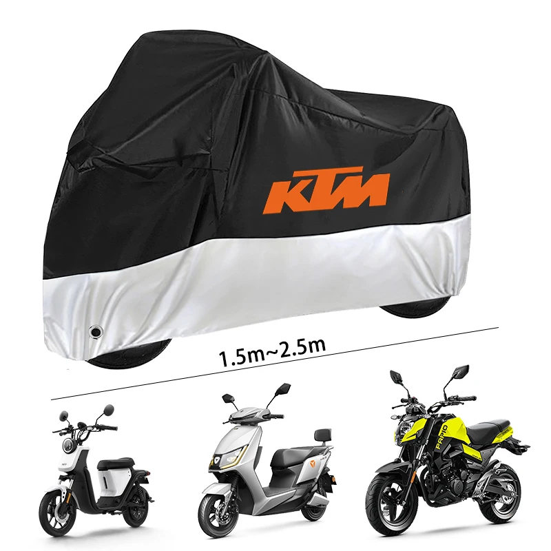 غطاء دراجة نارية مقاوم للغبار UV واقية في الهواء الطلق غطاء للمطر ل KTM Adventure Rc390 Duke 390 200 250 690 790 890 990 1050 1090