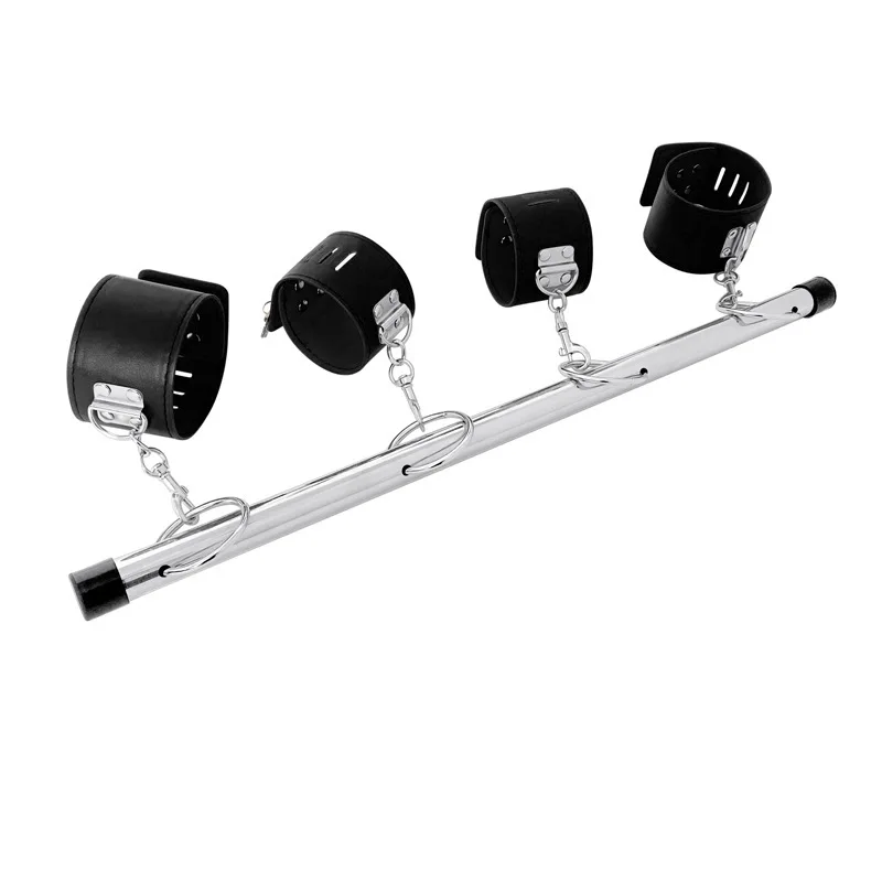 BDSM Hand Restraint Sex Spreader Bar Open Leg Handcuffs Sex Toy Set SM Bar Spreader Sextoy Kits Couple Erotic Games Tool - Image 2