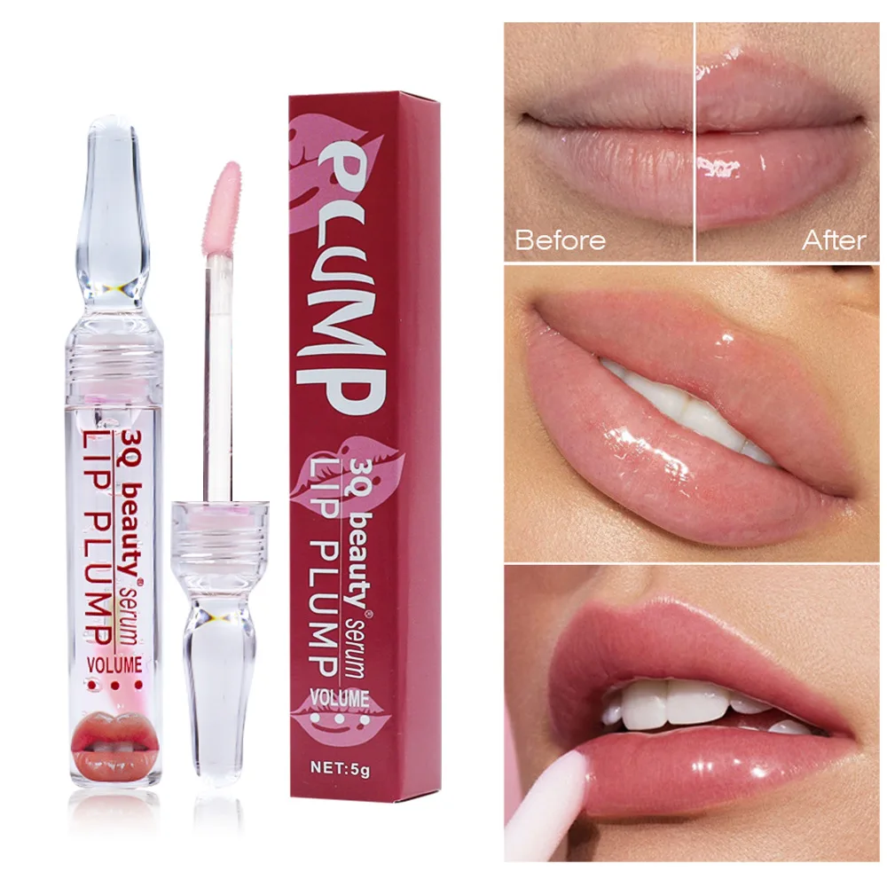 

Lip Plumper Natural Lip Plumper Gloss High-Shine Lip Oil Make Lips Fuller And Moisturizing Lip Plumper For Day Use