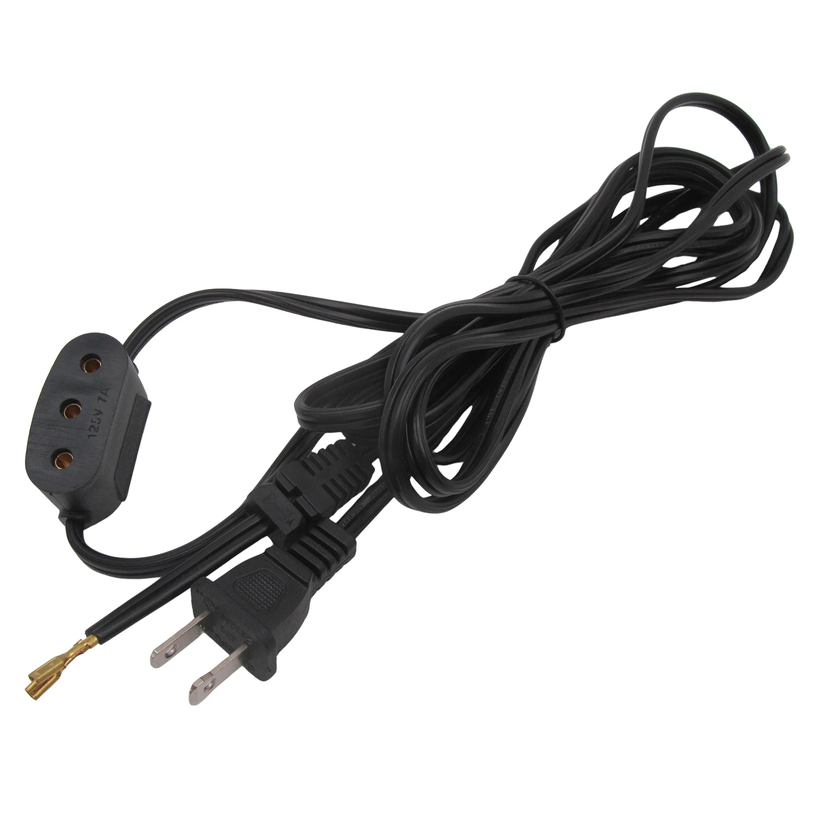 # 123 110V / 220V CABO DE ALIMENTAÇÃO DUPLO LEAD PARA SINGER 221,27,201,206,306, 309,301,301A, 401,411,431