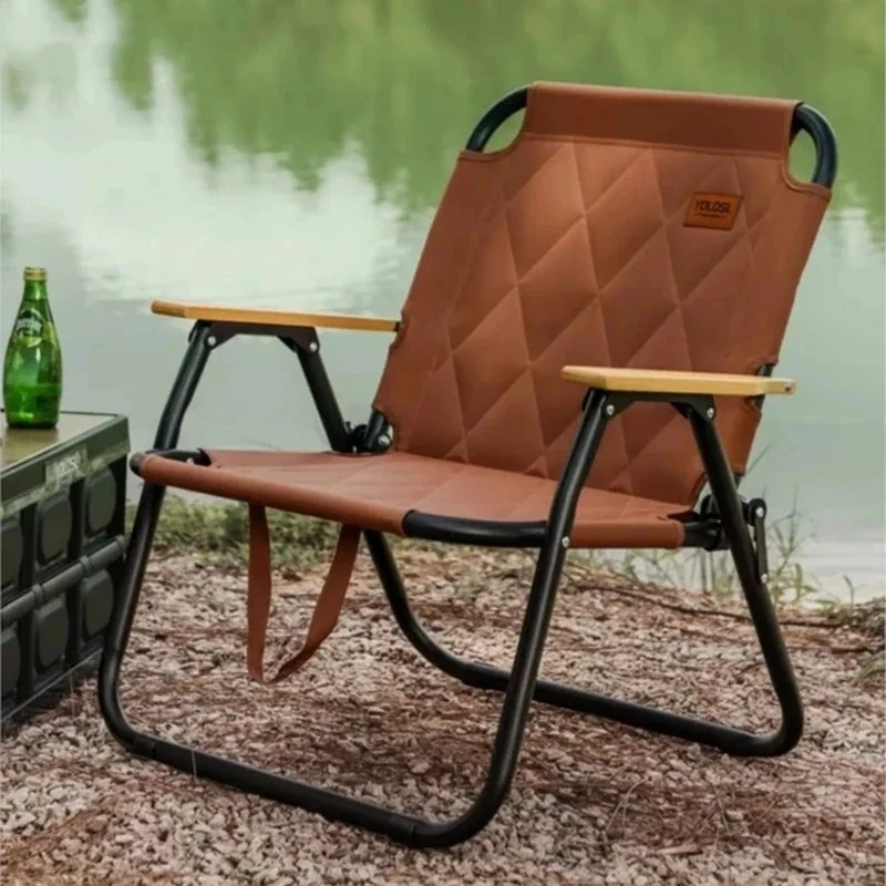 Camping Portable And Practical Beach Chair Outdoor Folding Chair Kemite Style Chair Picnic Fishing Chair Hot Sale 2024