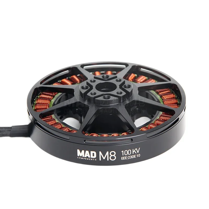 Multi-axis Multi-rotor Flying Drone Brushless Motor, High Efficiency Long Endurance U8 MAD M8C10 MOTOR