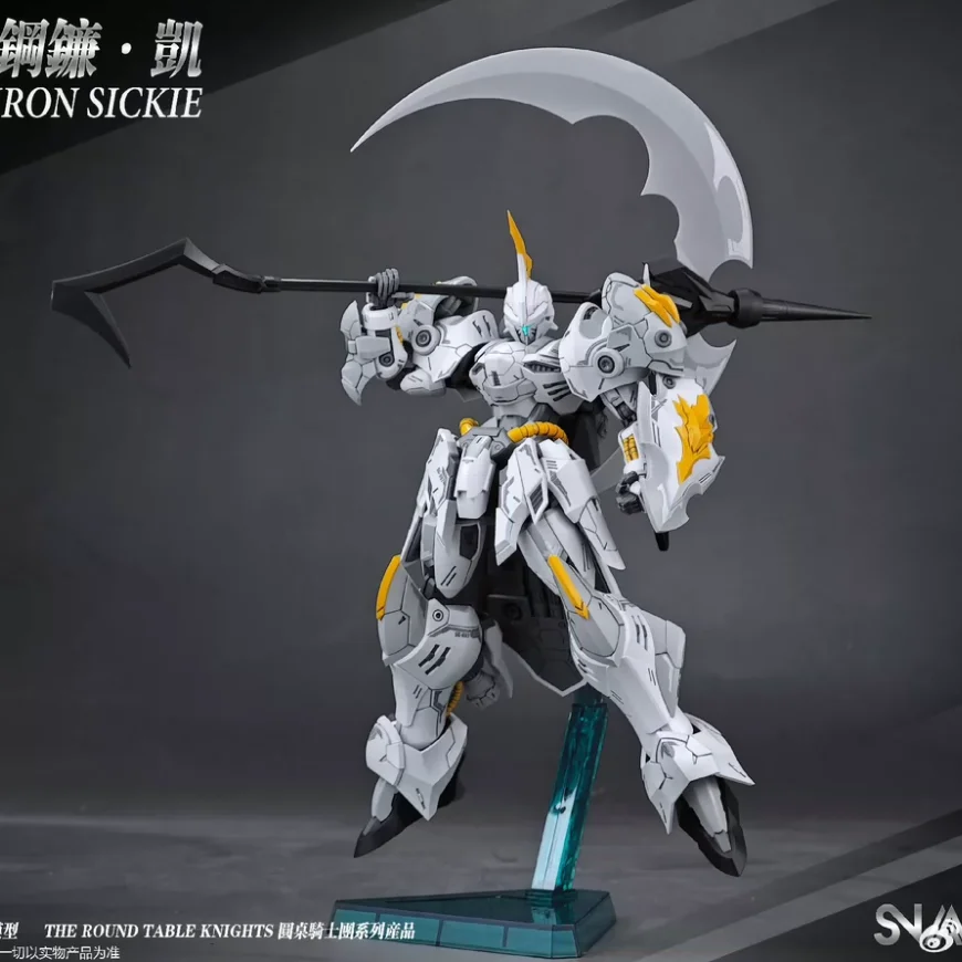 Snaa Knights Sc-007-Iron Sickle Kay Action Figure 1/144 Scale Assembly Figure Mecha Toy Room Decoration Collect Birthday Gift