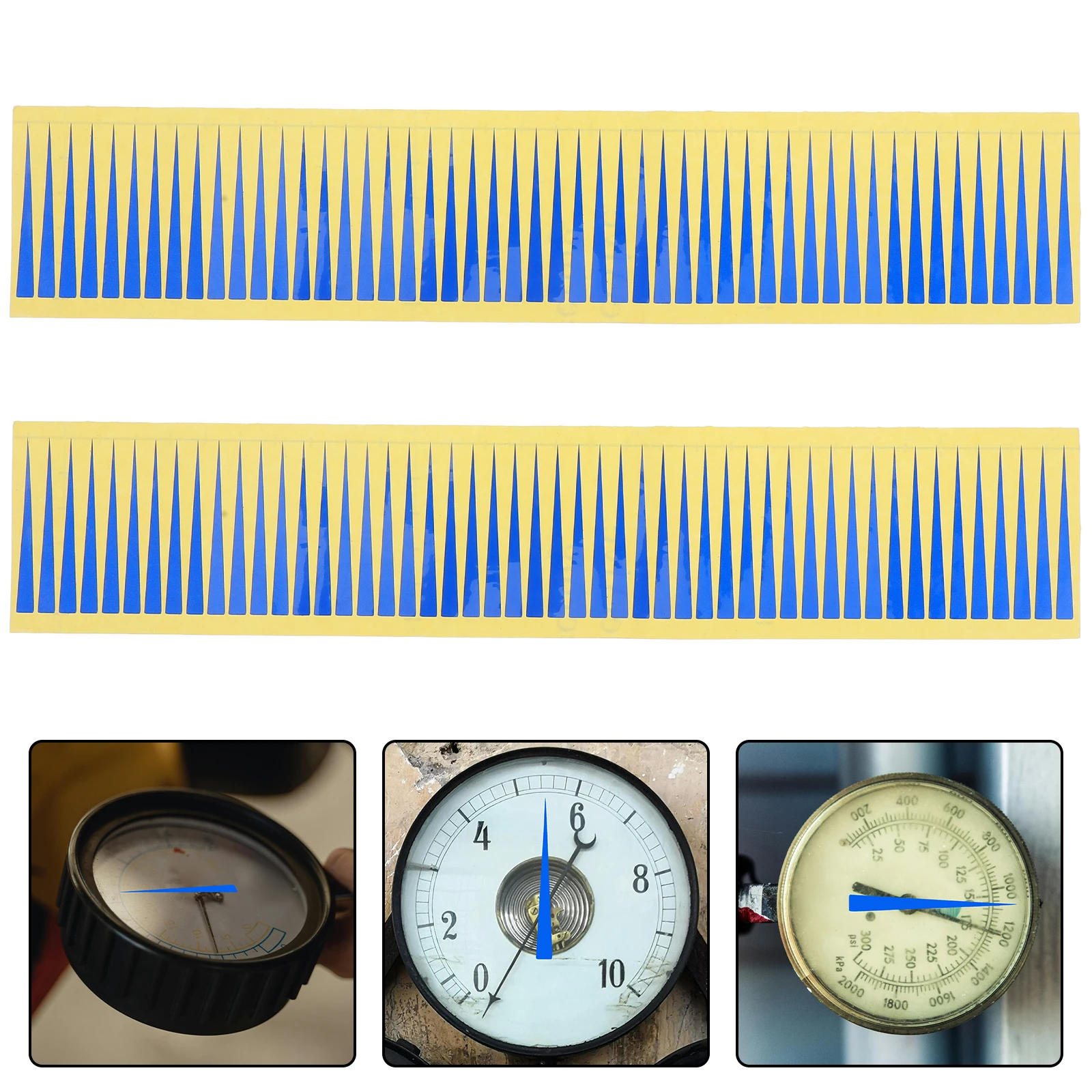 

Reflective Pressure Gauge Indicator Stickers High Adhesive Waterproof Easy To Use Compatible With House Water Pool Filter Hvac