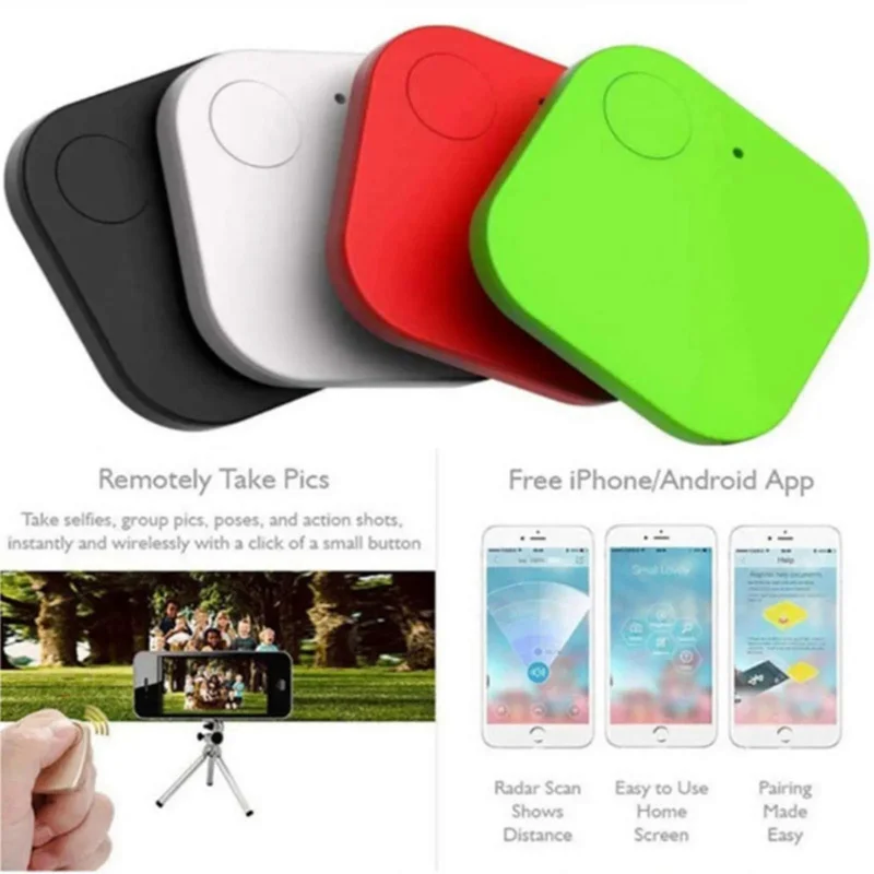 Мини Универсальный квадратный автомобиль ITAG трекер Bluetooth-совместимый Анти-потерянных домашних животных брелок локатор GPS глобального позиционирования системы сигнализации