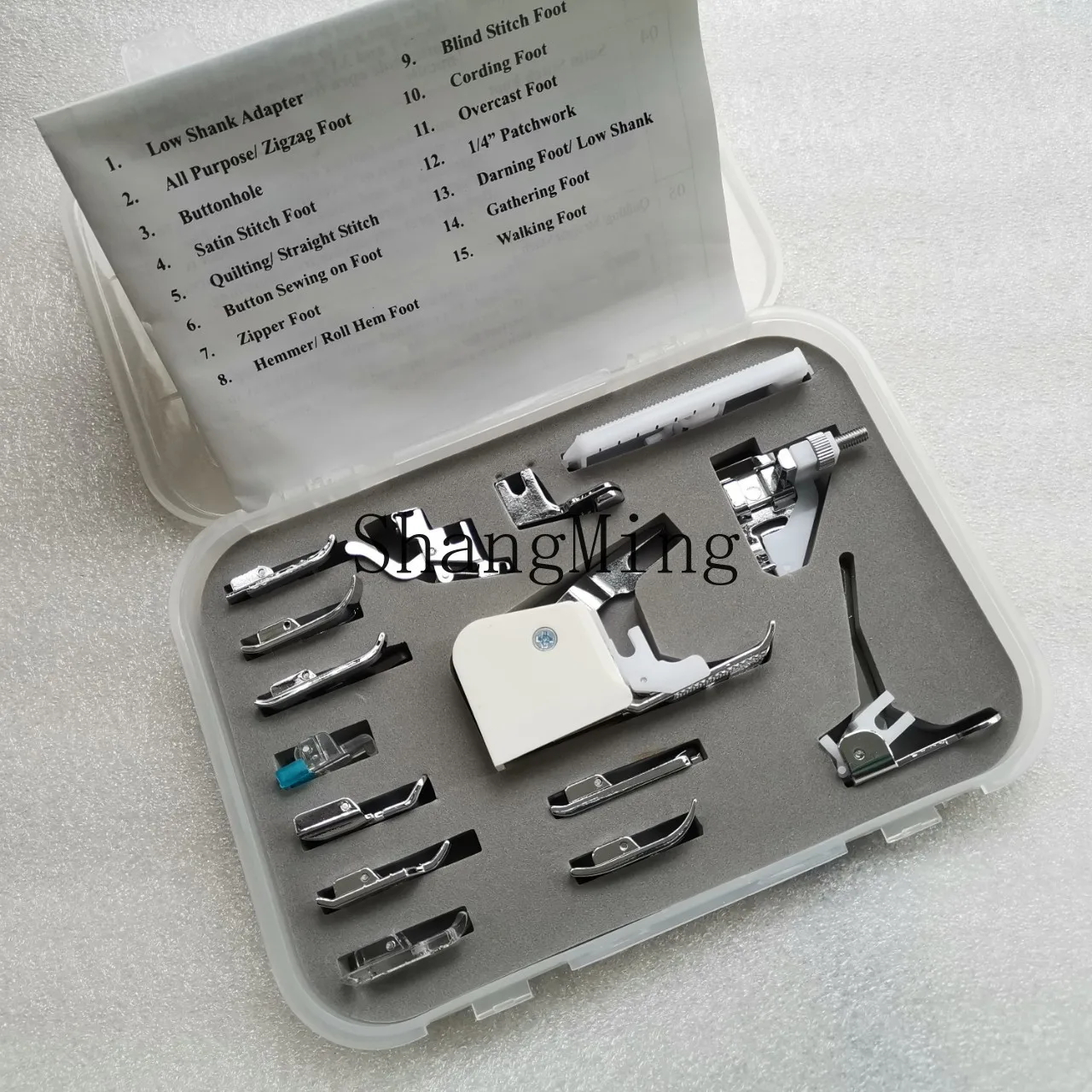 

DSA Set Box Accessories Multifunctional Home Sewing Machine Accessories Presser Foot Set