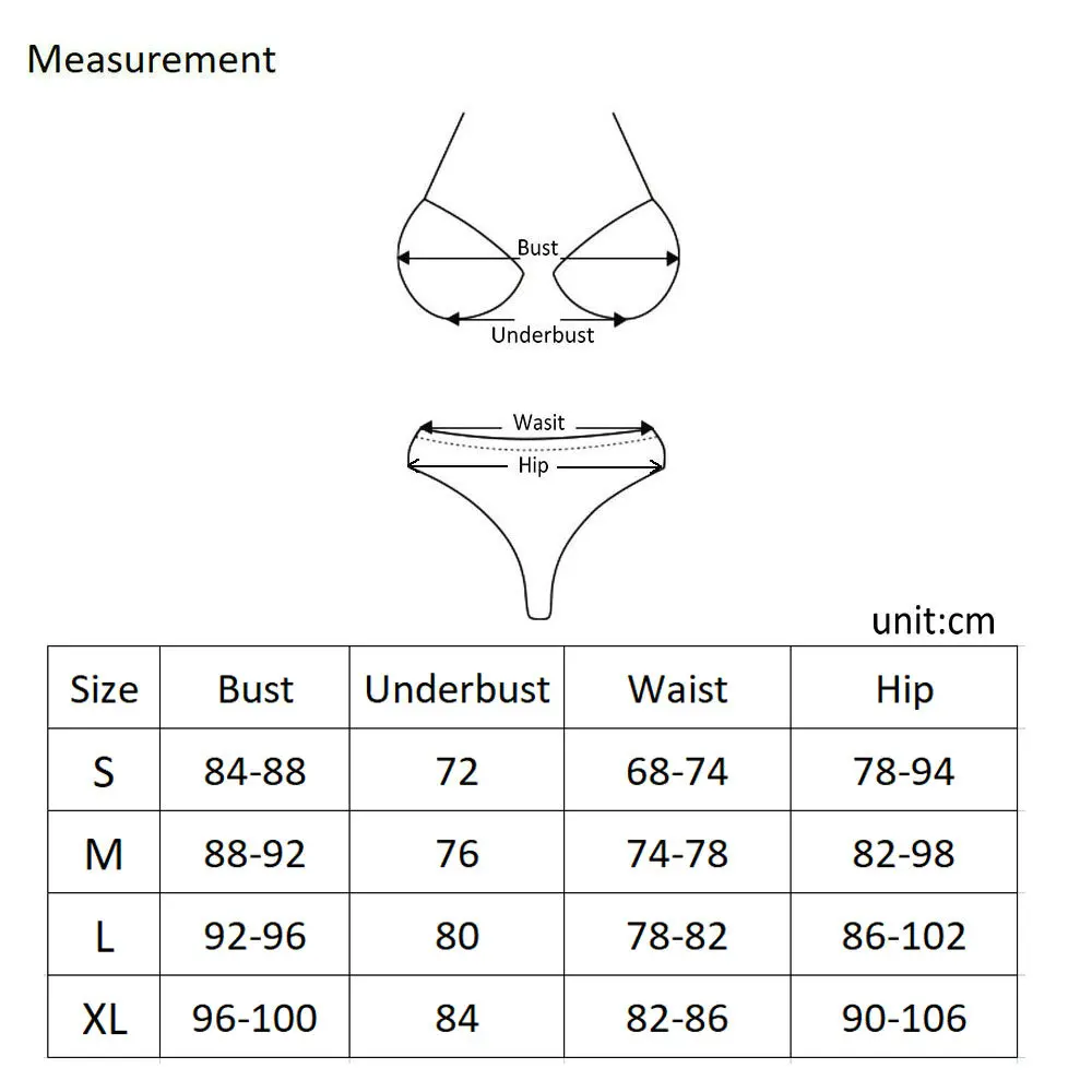 جديد مثير بيكيني ملابس السباحة النسائية قطعتين كتلة اللون الحرارية بحر عبر الحدود ملابس السباحة