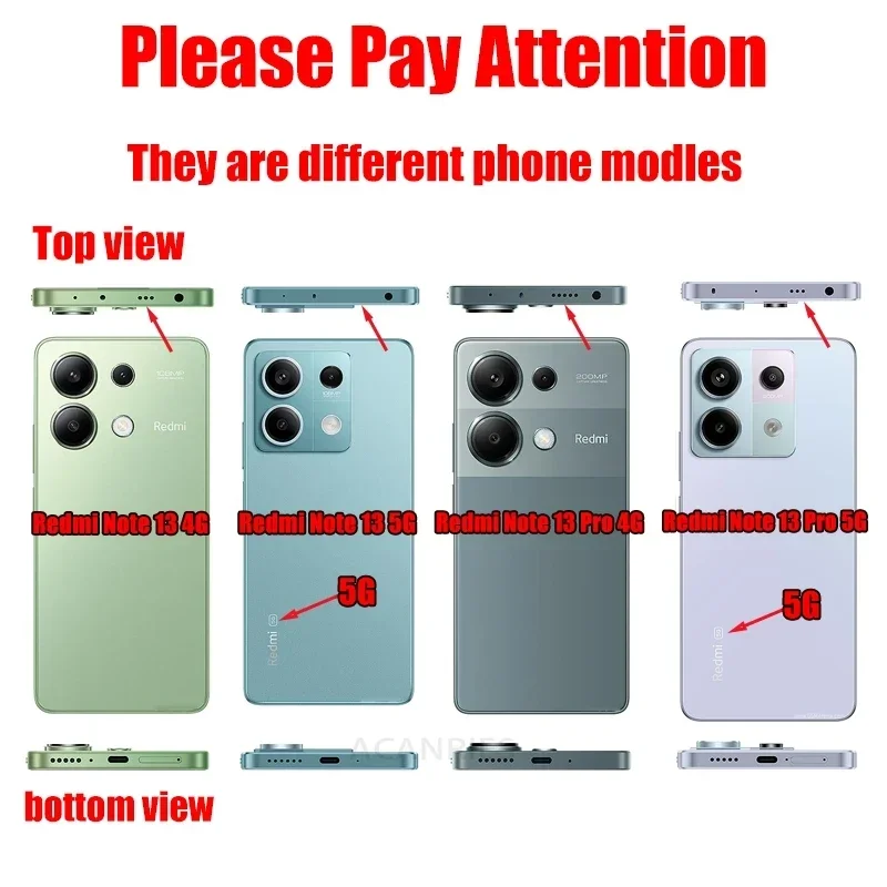 Note13 13pro Poco X6 M6 Pro funda cruzada con cordón para Xiaomi Redmi Note 13 Pro Plus 4g 5g cable funda trasera de silicona M X 6 X6pro