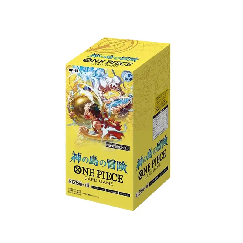One Piece Card Game Op15 Authentic Japanese Version Adventure Of The Divine Island Collectible Trading Cards For Tcg Hobbyists