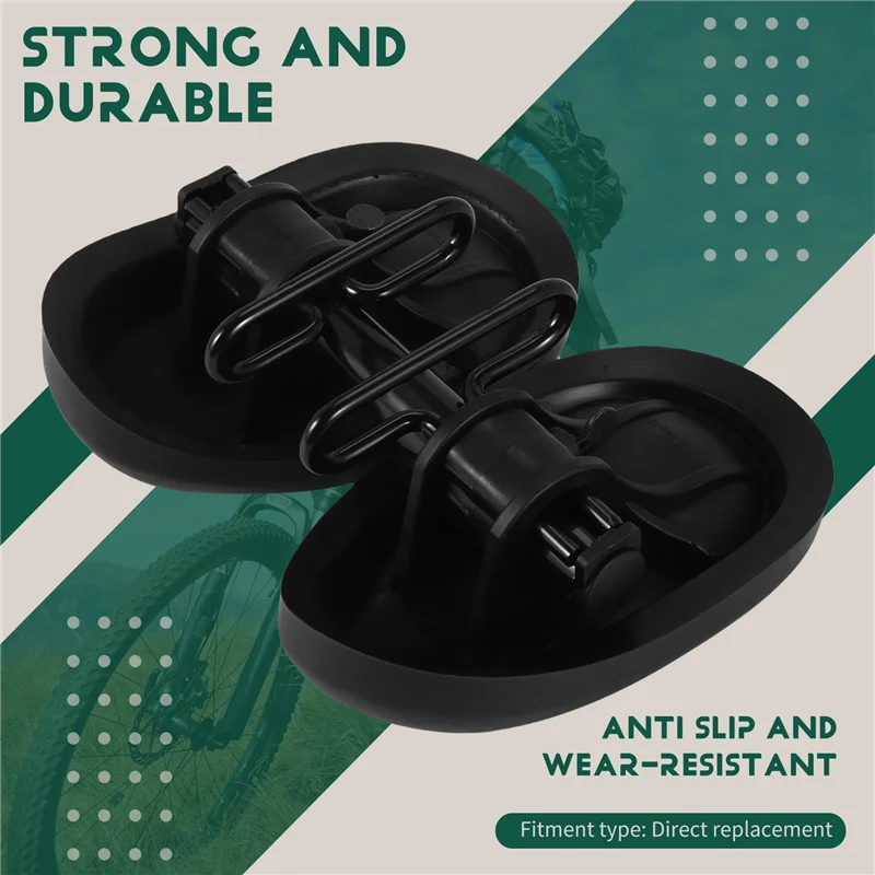 A44F-New مقعد دراجة بدون أنف مقعد دراجة مريح للرجال والنساء مريح ناعم وسادة مزدوجة وسادة سرج