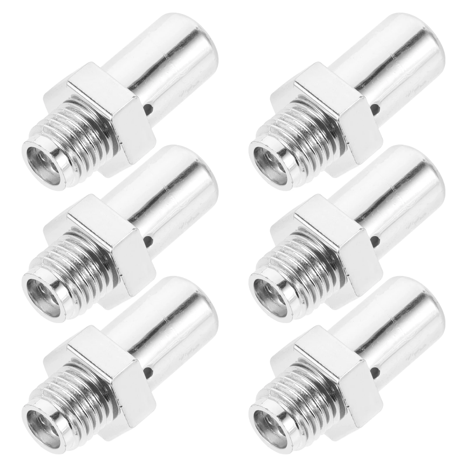 

6pcs Water-based Nozzle for 500ml-1l Extinguishers Wide Mouth Metal Replaceable Nozzles Home Office Garden Accessories Sprayers