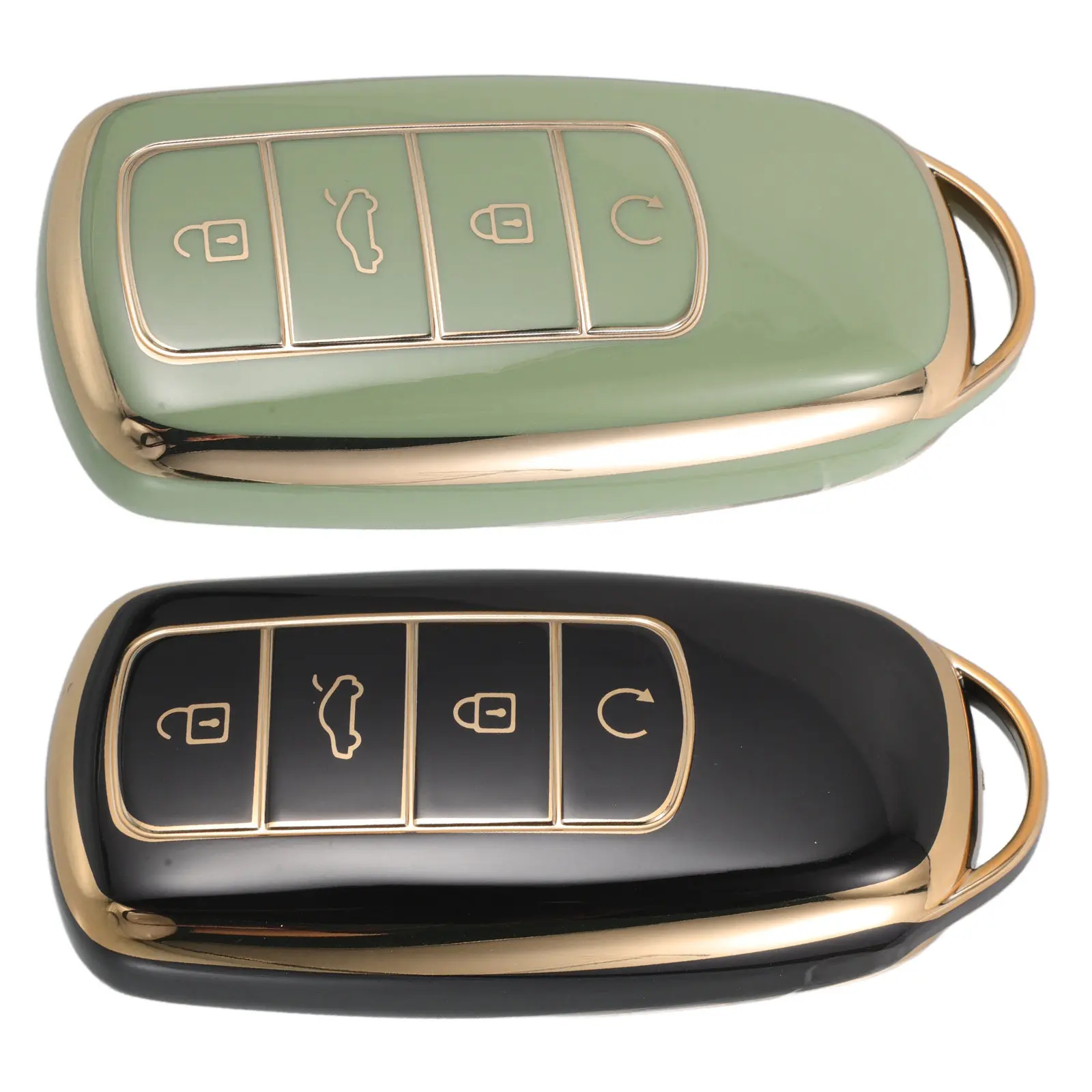 2Pcs Stable Performance Tpu Car Key Shell for Chery Little Ant Precision Cut Key Fob Cover Remote Protective Shell Keyless