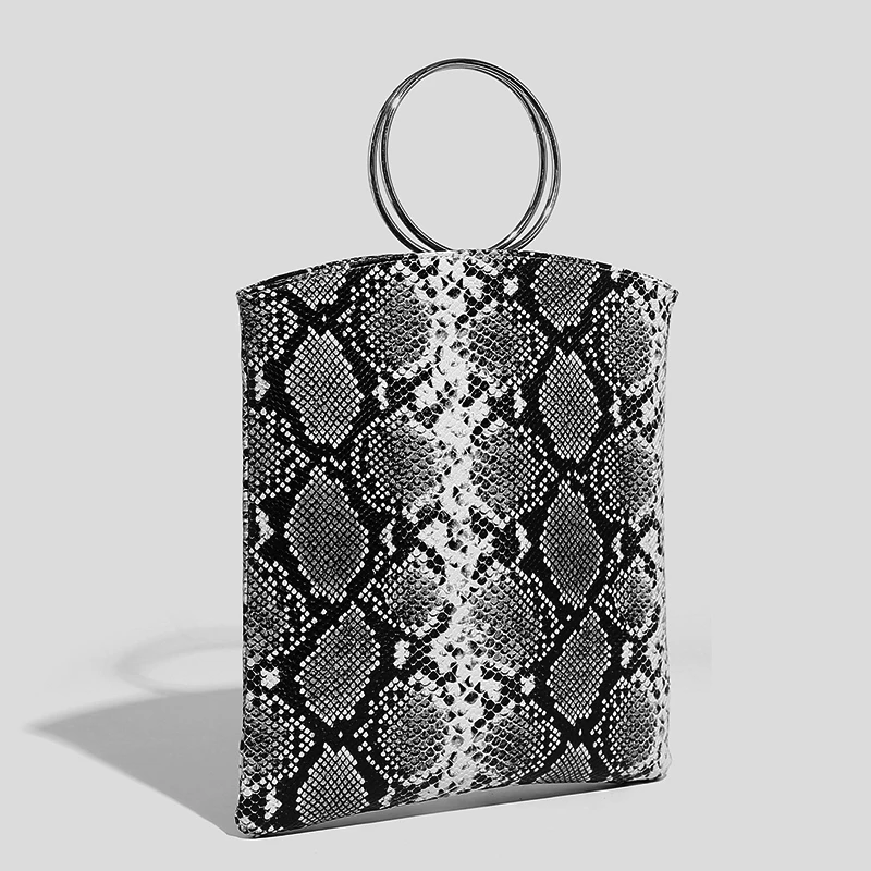 

Уникальная сумка на одно плечо Serpentine Slip, пляжная сумка из полиэфирного волокна в винтажном стиле, Новое поступление, большая женская сумка