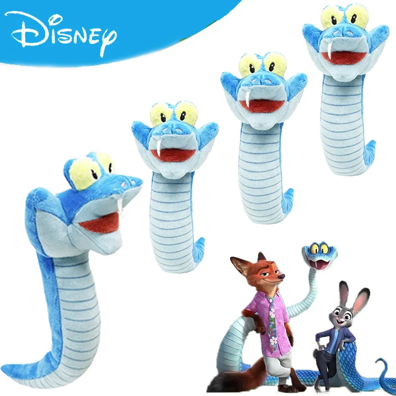 디즈니 주토피아 2 게리 스네이크 봉제 인형+폭스 닉 와일드 토끼 주디 홉스 인형 부드러운 봉제 동물 크리스마스 주변 선물