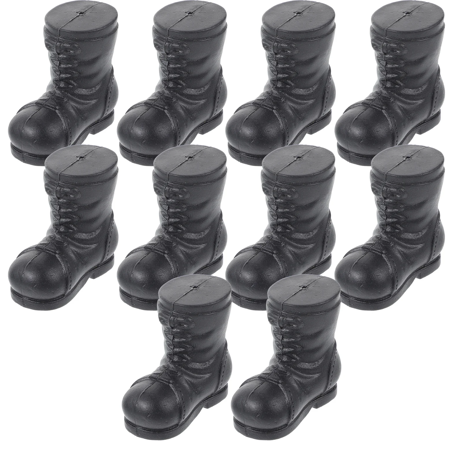 10 قطعة أحذية سانتا كلوز ديكور عيد الميلاد حفلة عيد الميلاد الدعائم DIY بها بنفسك اكسسوارات احتفالية سانتا التمهيد لوازم عيد الميلاد #3