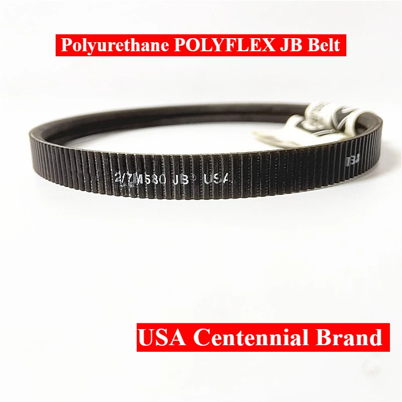 POLYFLEX Polyurethane Belt 2-pack/3-pack 7M1280JB 7M1320JB 7M1360JB 7M1400JB 7M1450JB 7M1500JB 7M1550JB 7M1600JB~7M2300JB