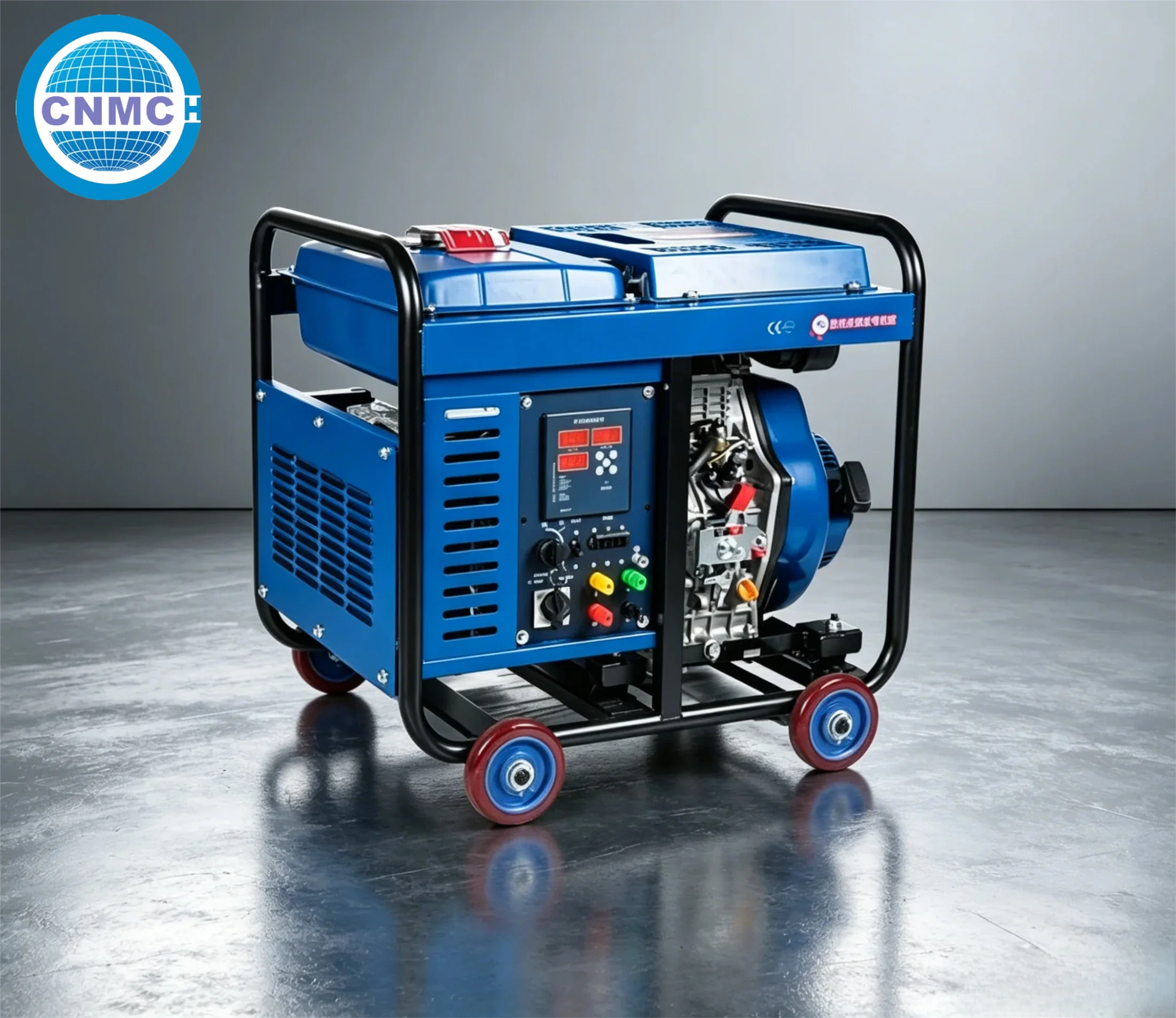 CNMC 5KW 7KW 9KW Open Frame Diesel Generator 230V 400V generators50HZ Four-strokegenerators for home electricity CE Certified