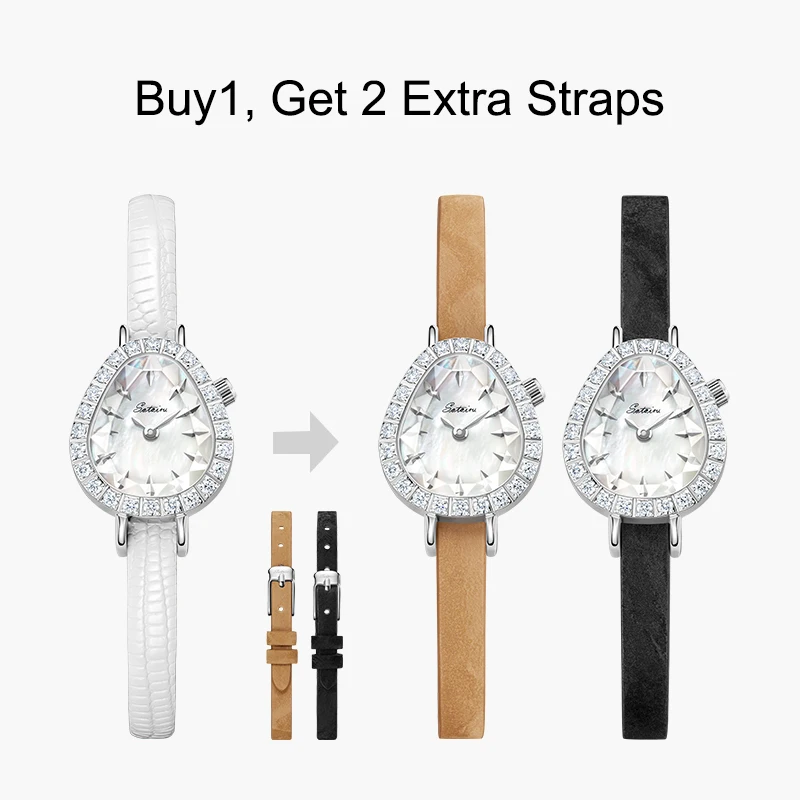 Sotoiru Watches for Woman Fashion Quartz Snake Wristwatches with Qucik Release Strap Original Design Christmas Gift for Woman