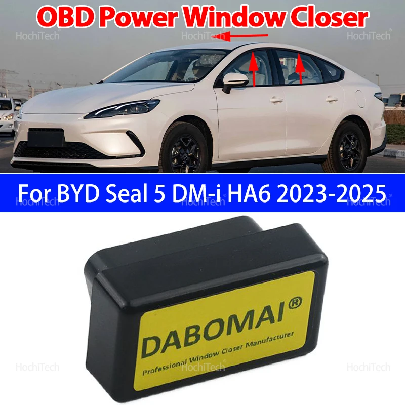 

For BYD Seal 5 DM-i HA6 2023 2024 2025 Intelligent Window Open Closer Glass Lift Module Automatic Window Regulator Accessories