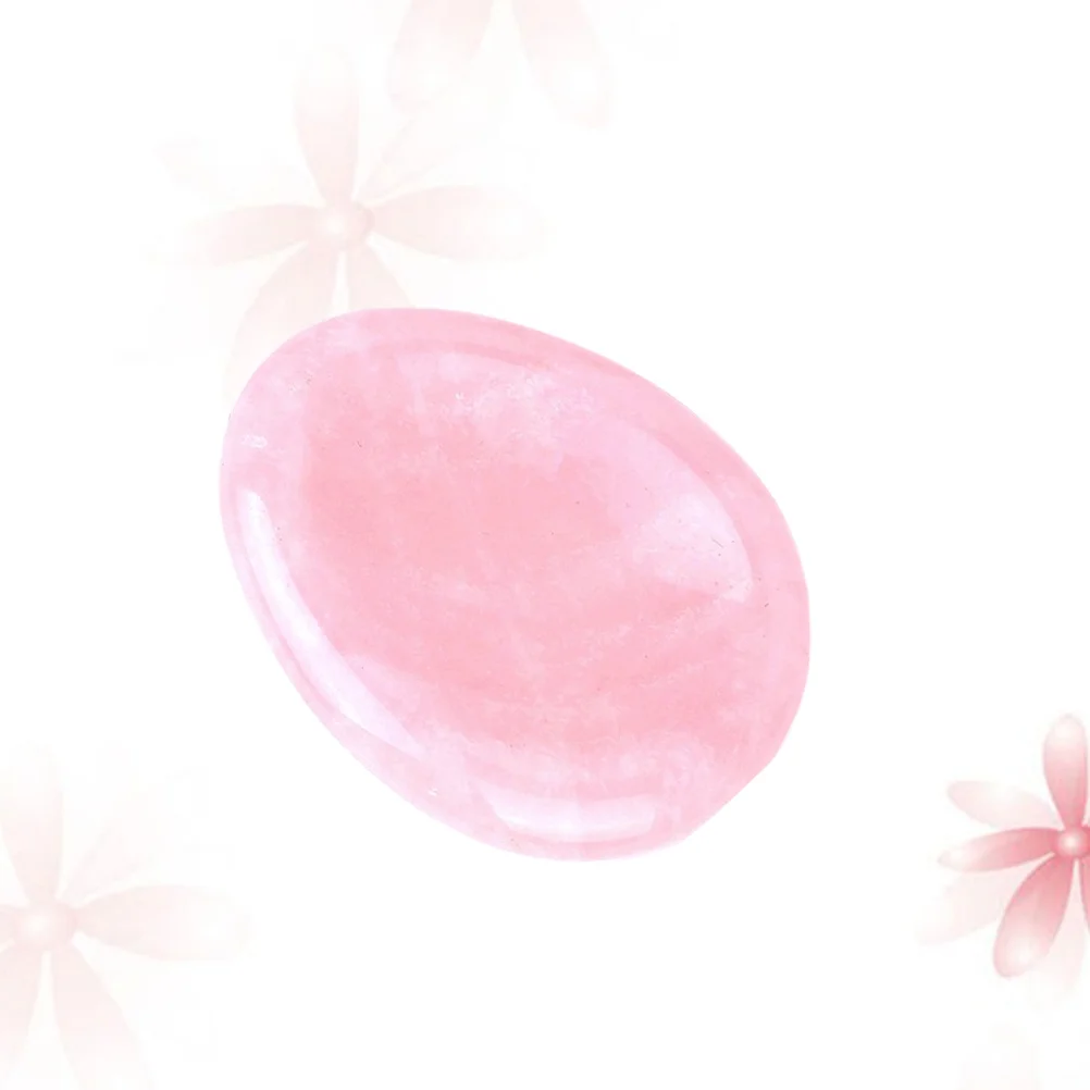 Roze Jade Massagebord Gemakkelijk vast te houden Statische gezichtsnek Terug Spa Care Tool Board Fysiotherapie Massager