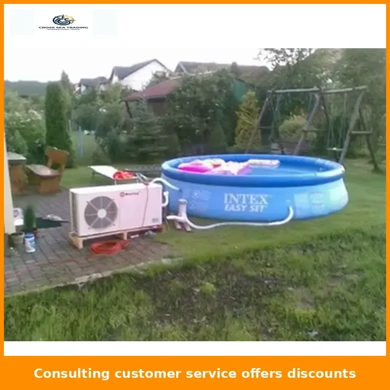 12 kW R32 Heat Pump Swimming Pool Heater for Hot Tubs with Anticorrosive Heat Exchangers