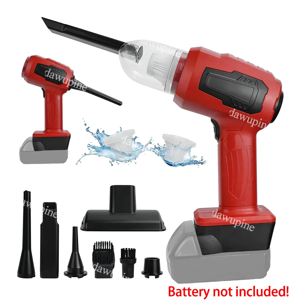 

Power Tool Parts Cordless Handheld Vacuum Cleaner Blower Air Duster for Makita for Milwaukee for Dewalt 18V 20V Li-ion Battery