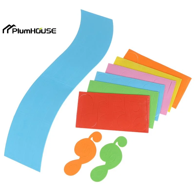 1Set Colorful Music Staples Set For Decorating A Baby's Music Corner For Kindergarten Daycare Decoration