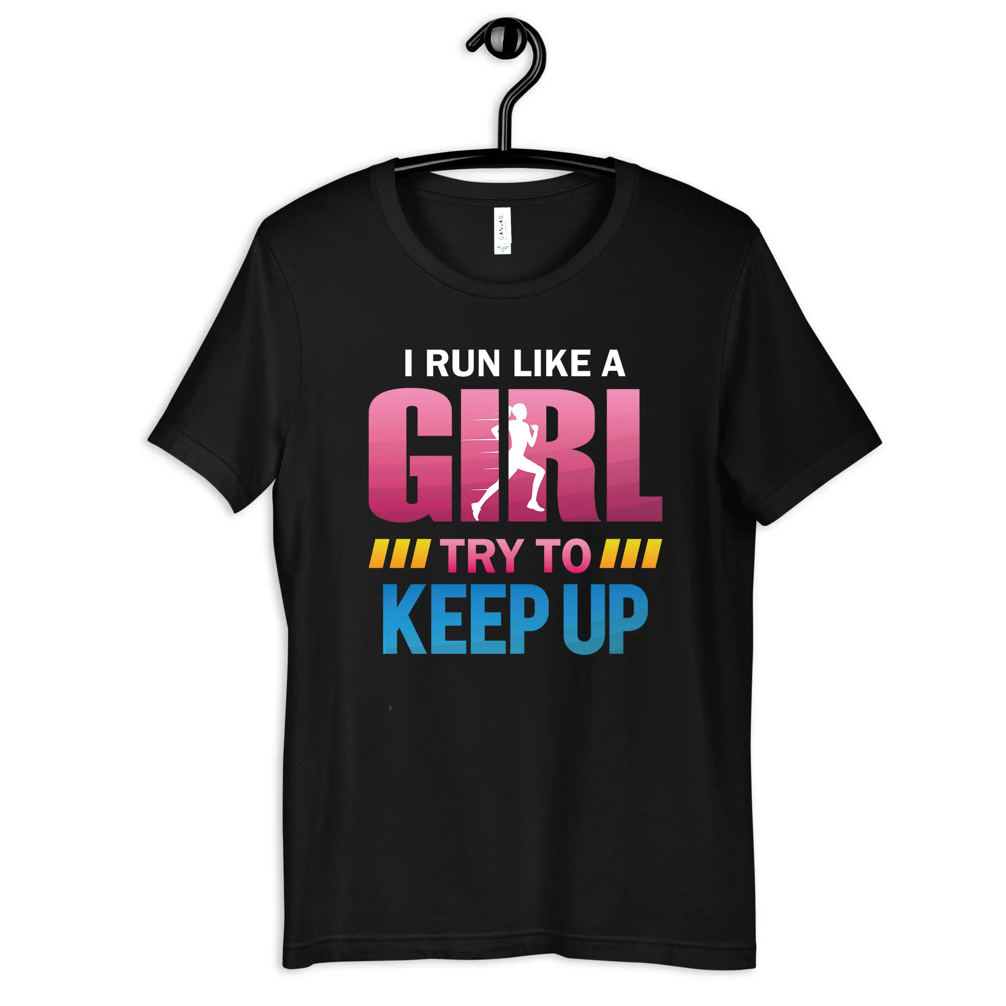 Run Like A Girl T Shirt Running Women's s for Runners Marathon Training SweaT