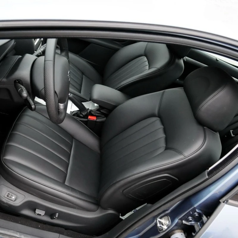 

5 Seats Car Seat Cover Specific Customize for Peugeot 407 2008 Full Covered with Front Full Set Vegan Leather，Automobile Parts