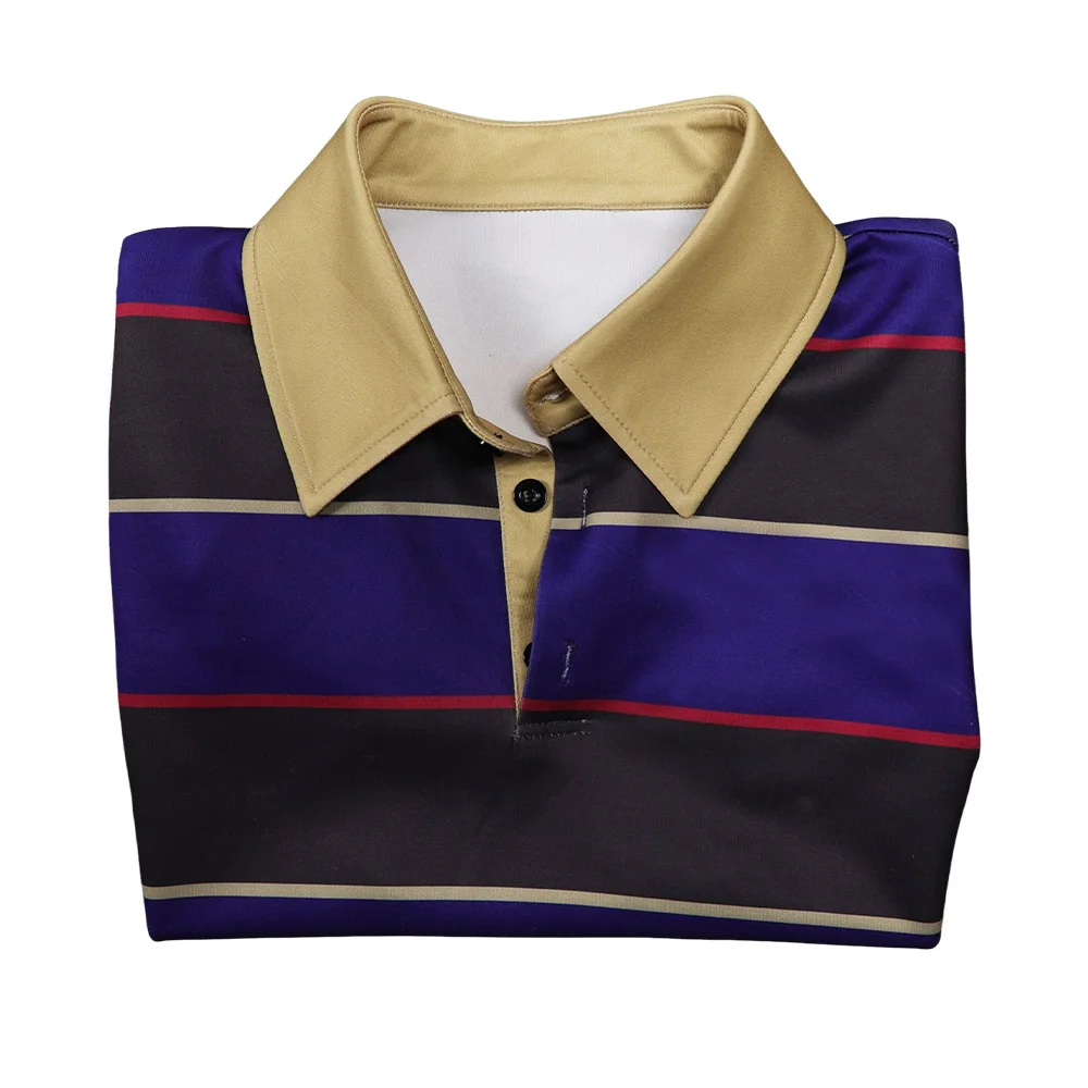 2025 TV ST 5 مايك ويلر الأرجواني سترة ملابس الرجال هالوين كرنفال حفلة تمويه للذكور هالوين كرنفال وتتسابق البدلة