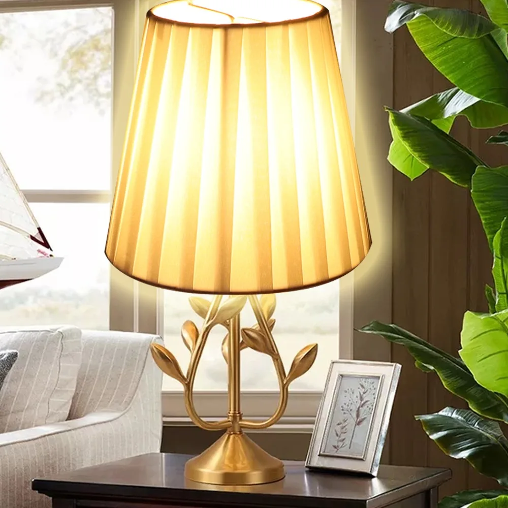 

6PCS Simple Fabric Lampshade Clip On Design 5.1 inch Height Chandelier Lamp Shades Lamp Cover Chandelier