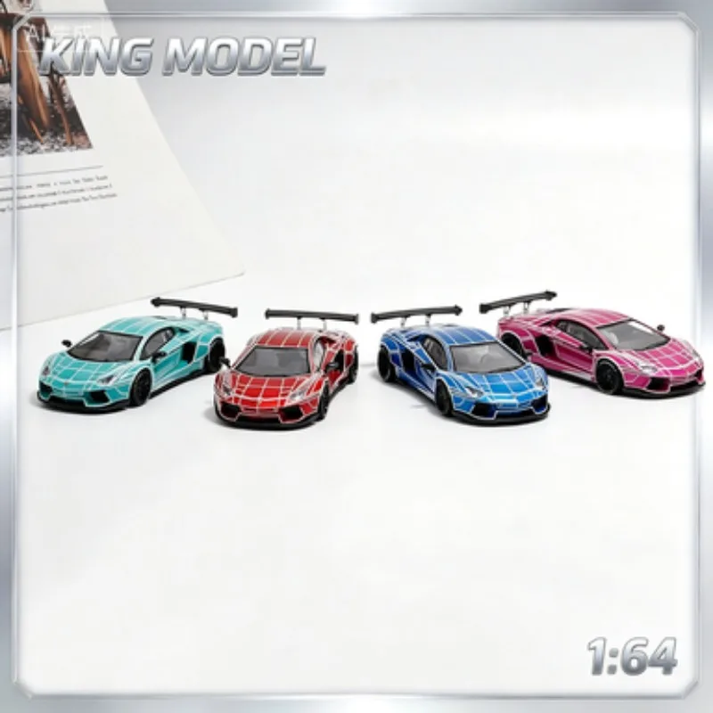 

KING MODEL Lamborghini LP700-4 KING MODEL 1:64 LBWK, Cast Alloy Car Model, Adult Collection Decorative Item.